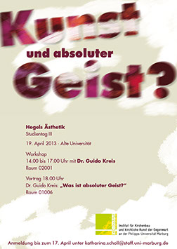 Kunst und absoluter Geist
